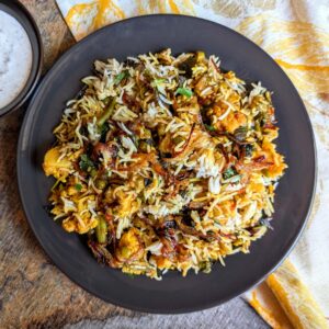 Veg Hyderabadi Biryani